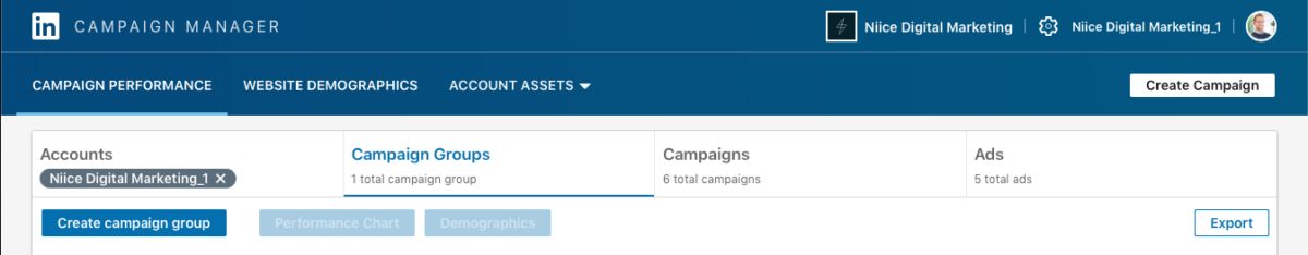 Campaign Manager Linkedin voor adverteren Campaign Manager Linkedin voor adverteren